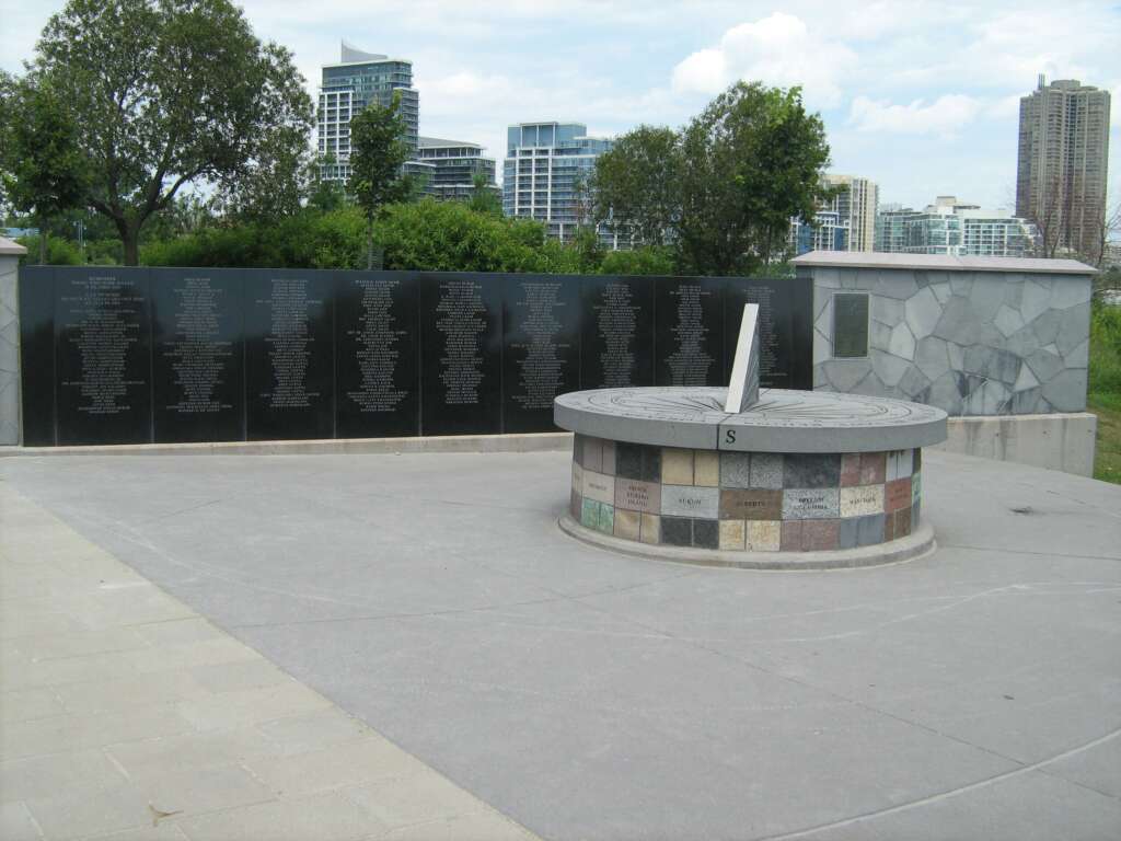 Air India Memorial built in Toronto, Canada in 2007. Photo by Amber Dean
