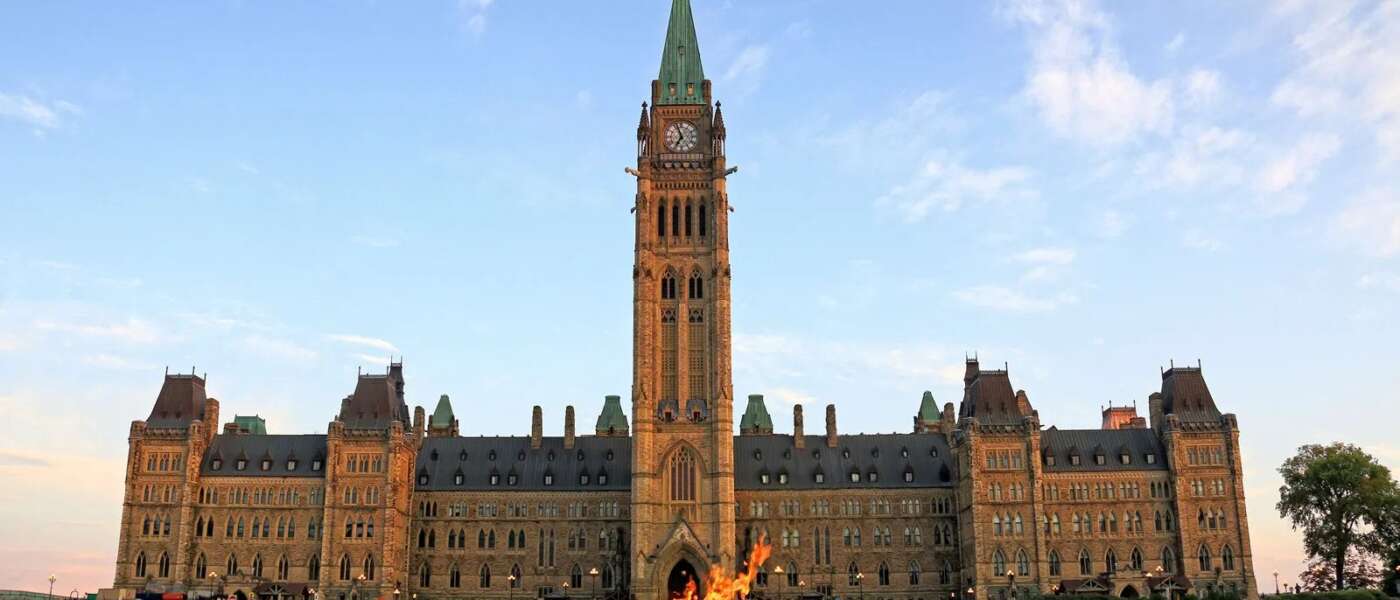 Canada's Parliament building in Ottawa
