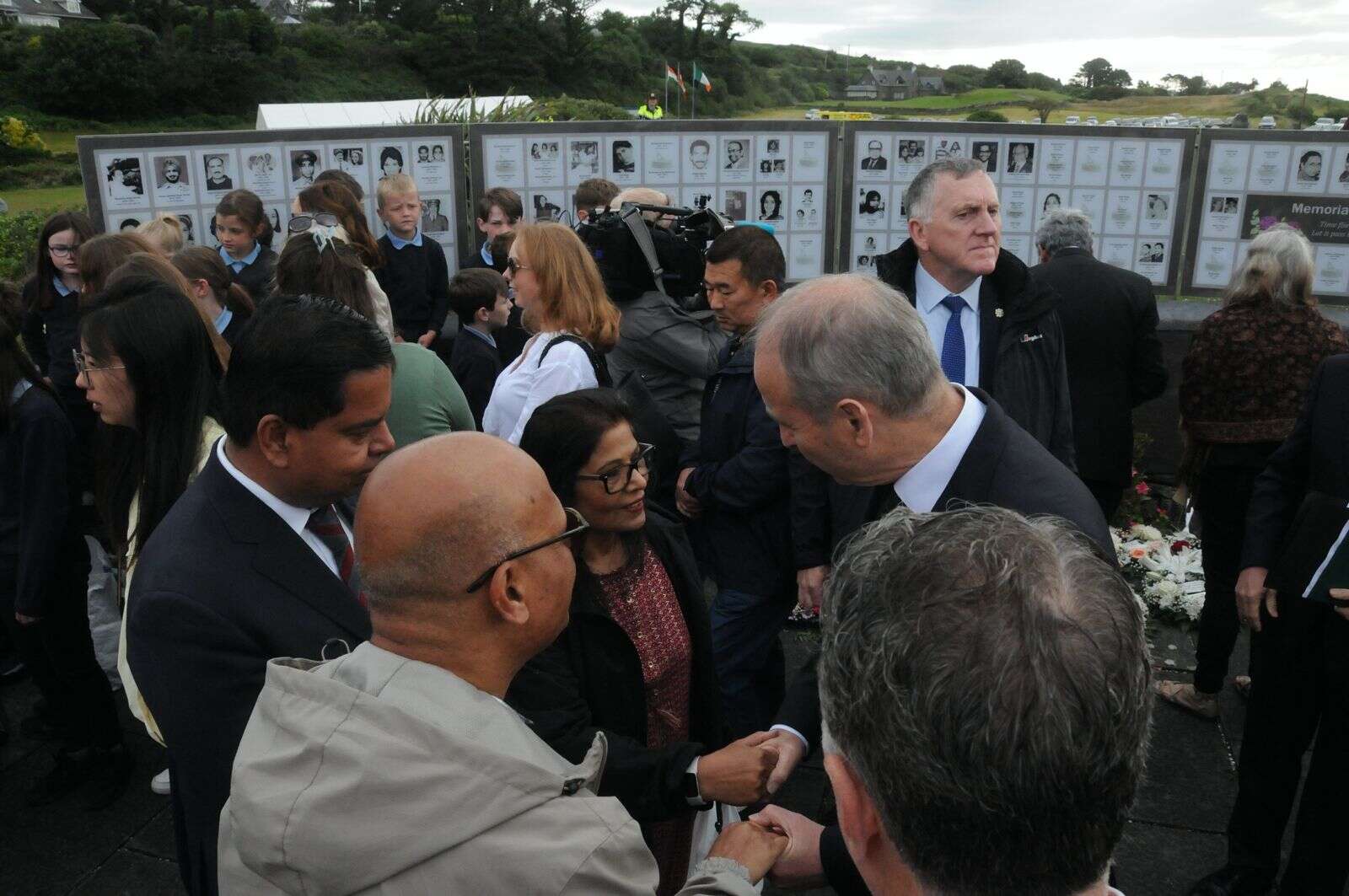 Air India Disaster 40th Year Commemoration Memorial Service, Ahakista Memorial, Cork, Ireland; June 23, 2025; photo by Dr. Padmini Turlapati