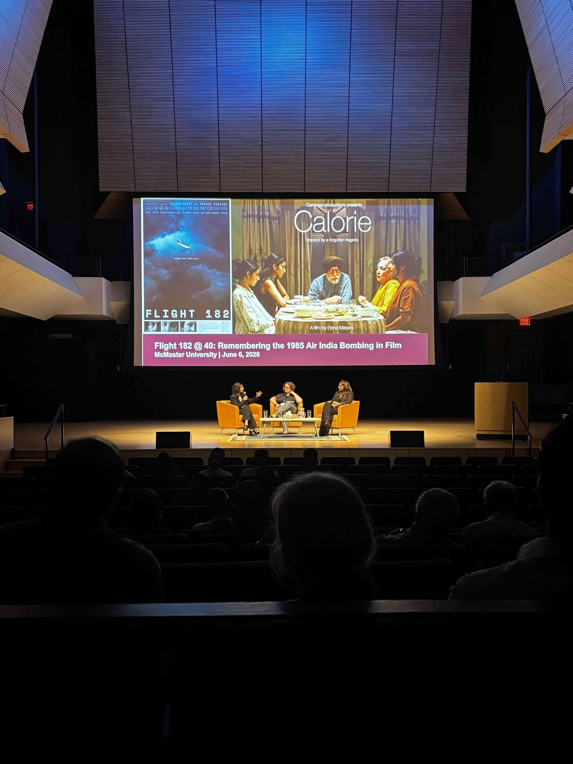 Flight 182 @ 40: Remembering the 1985 Air India Bombing in Film, McMaster University; June 6, 2026